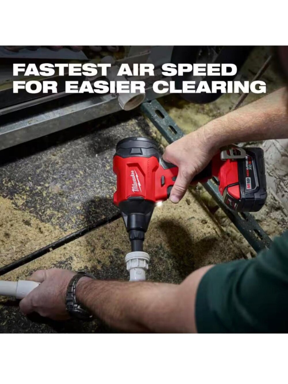 Milwaukee M18 Compact Blower - Picture 12 of 12
